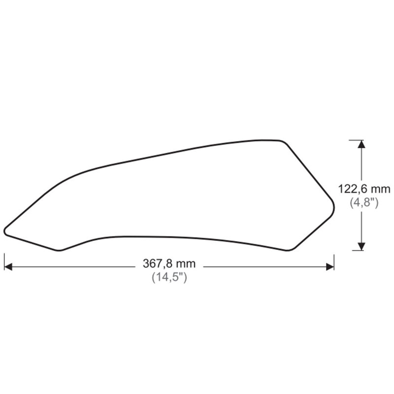 Kit adhesivo ducati multistrada 1200 enduro 16-