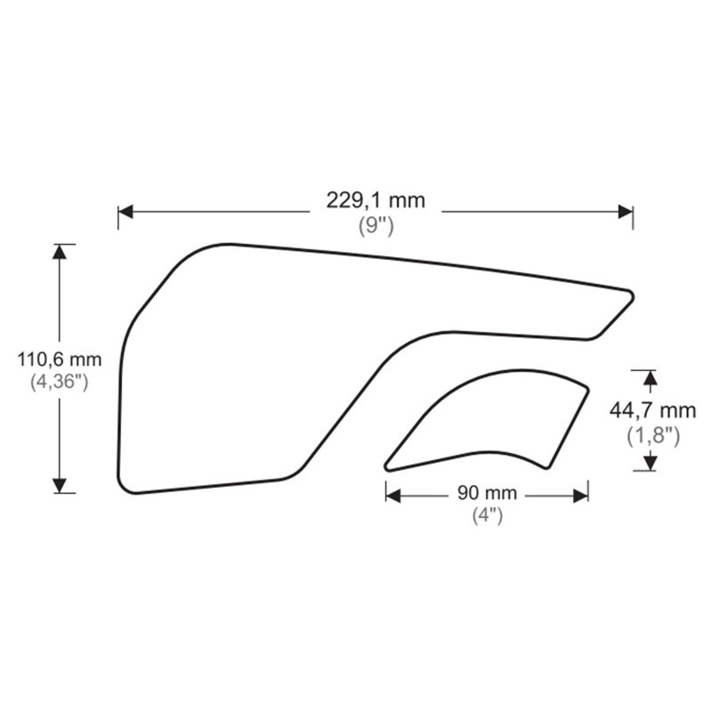 Kit adhesivo Triumph Tiger 800 XR-XRX-XRT Onedesign