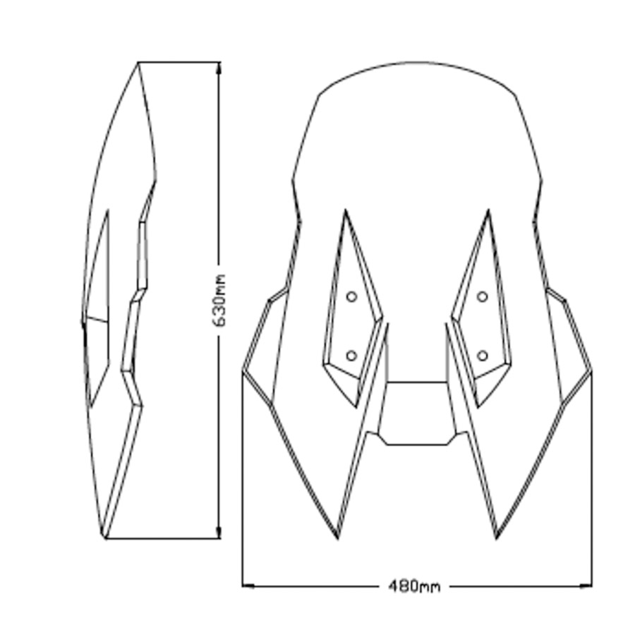 Cupula touring Suzuki VStrom 1050 Puig