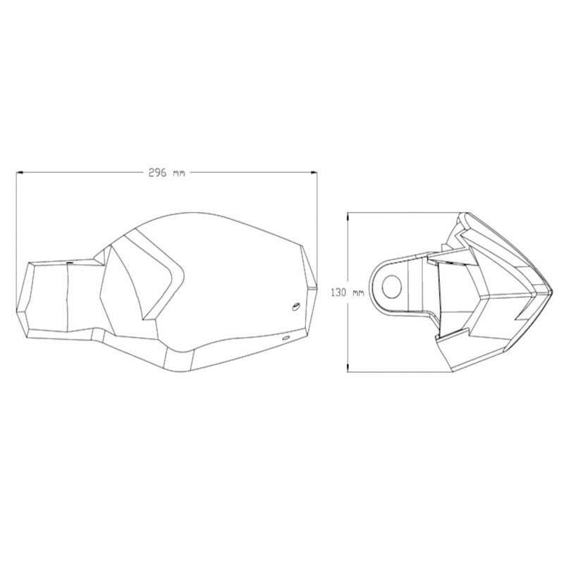 Paramanos moto Ducati Scrambler Puig