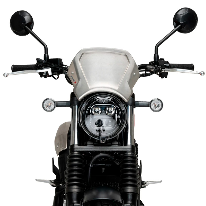 Placa frontal aluminio Honda CL500 23- Puig