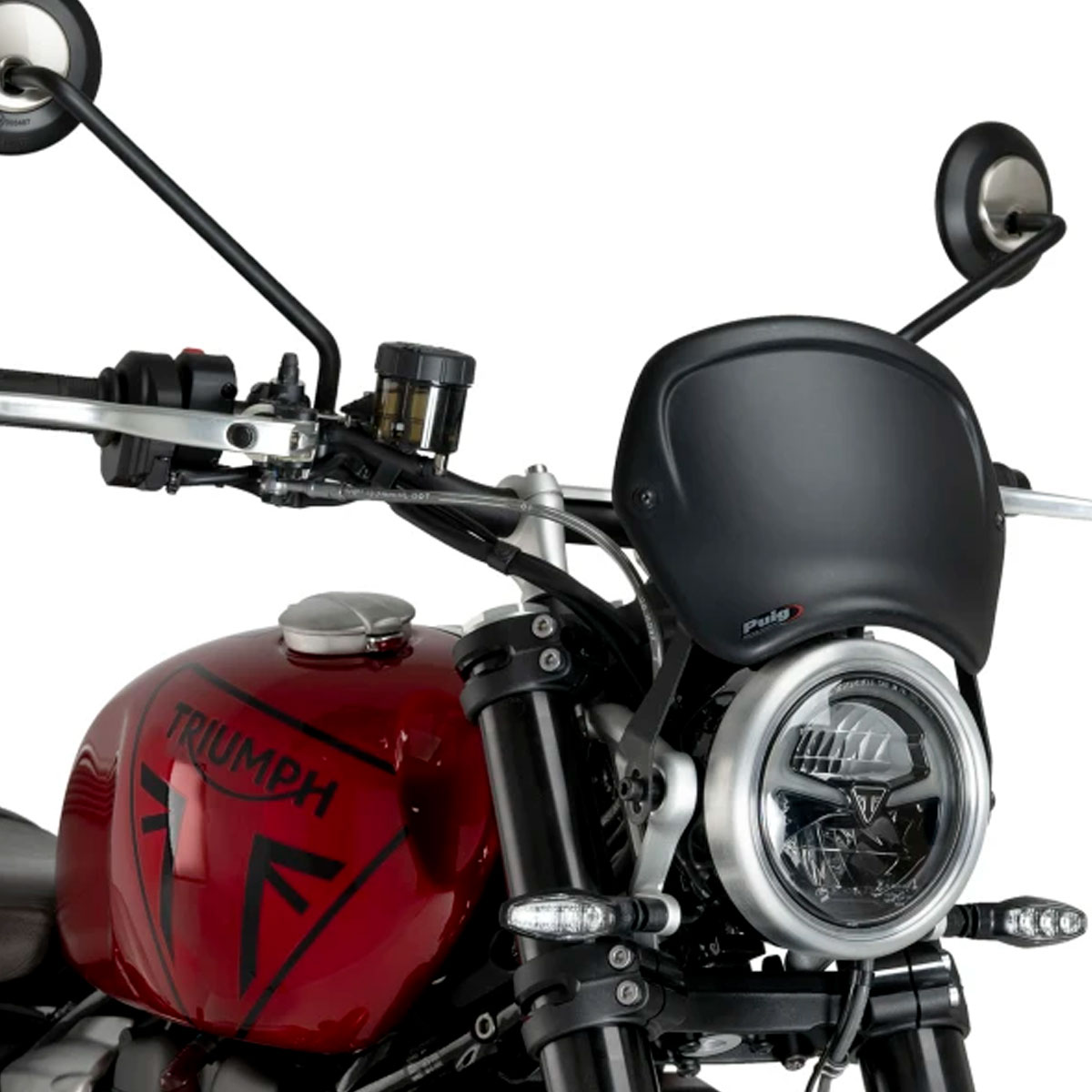 Placa frontal ABS Triumph Scrambler 1200X 24+