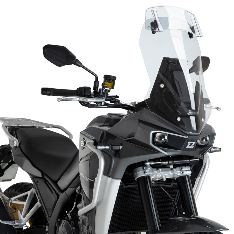 Cupula touring con visera Puig para Kove 800x pro 24-