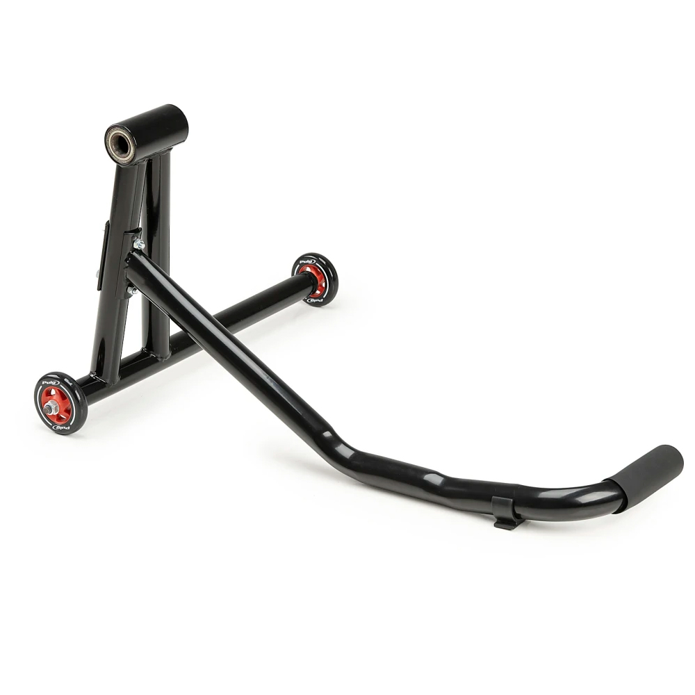 Caballete trasero basculante monobrazo izquierdo ST1