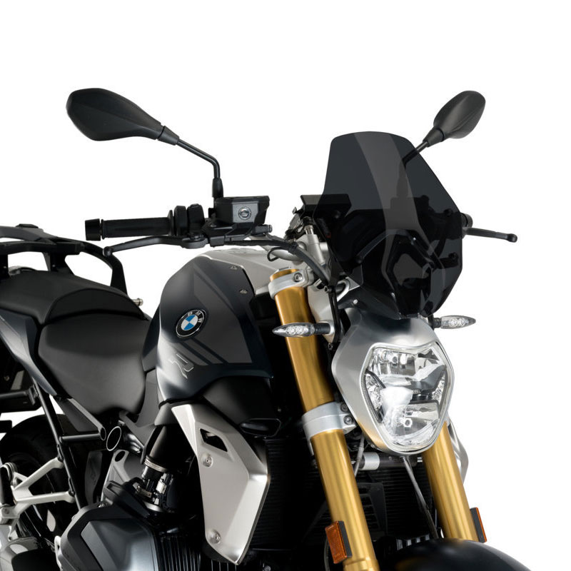 Cupula moto BMW R1250R 18- Puig con accesorio especial