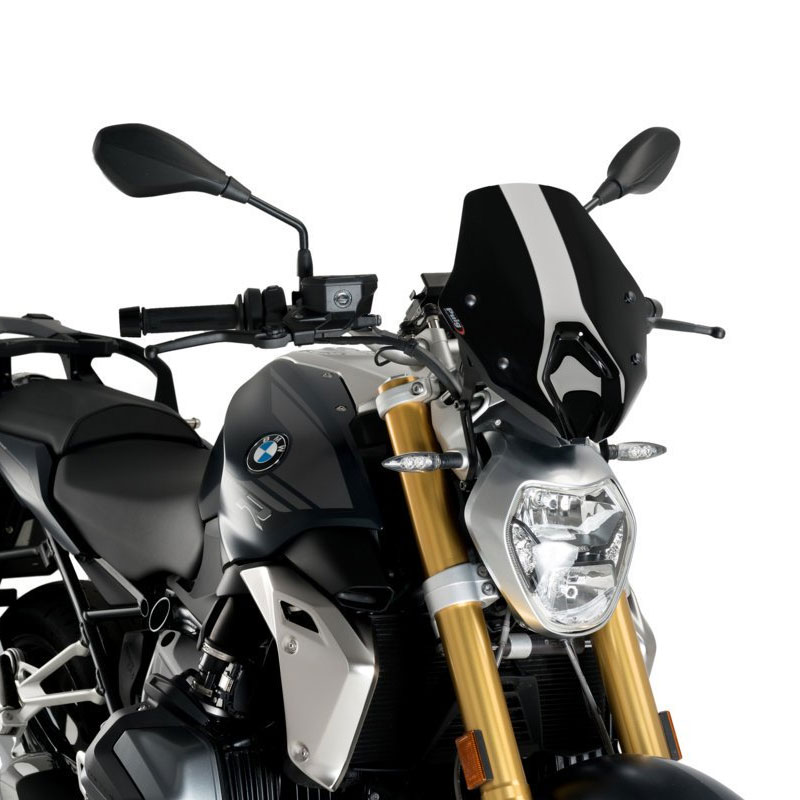 Cupula moto BMW R1250R 18- Puig con accesorio especial