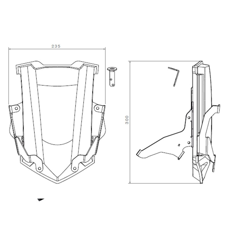 Mecanismo ERS Triumph Tiger 800 18-