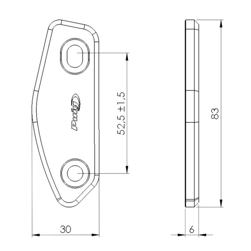 Tapas para agujeros de espejos retrovisores Suzuki GSX-R125 2017-2019