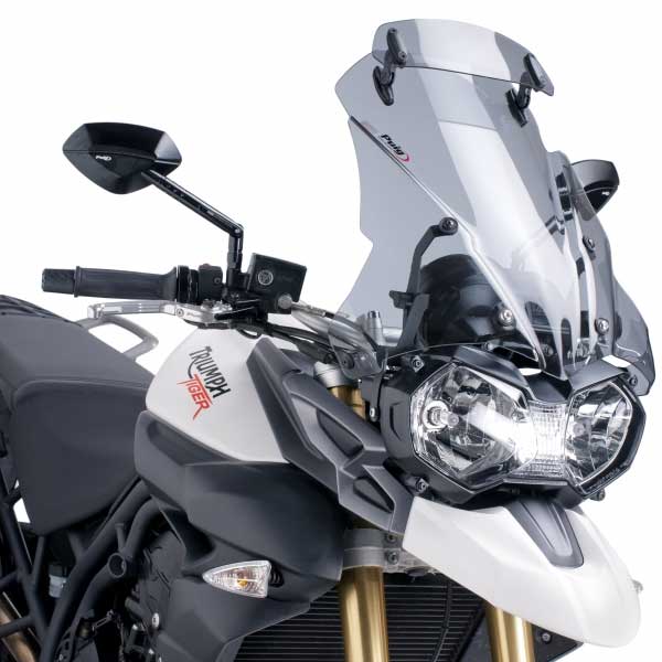 Cupula Puig Touring con visera ahumado TRIUMPH TIGER 800 2011-