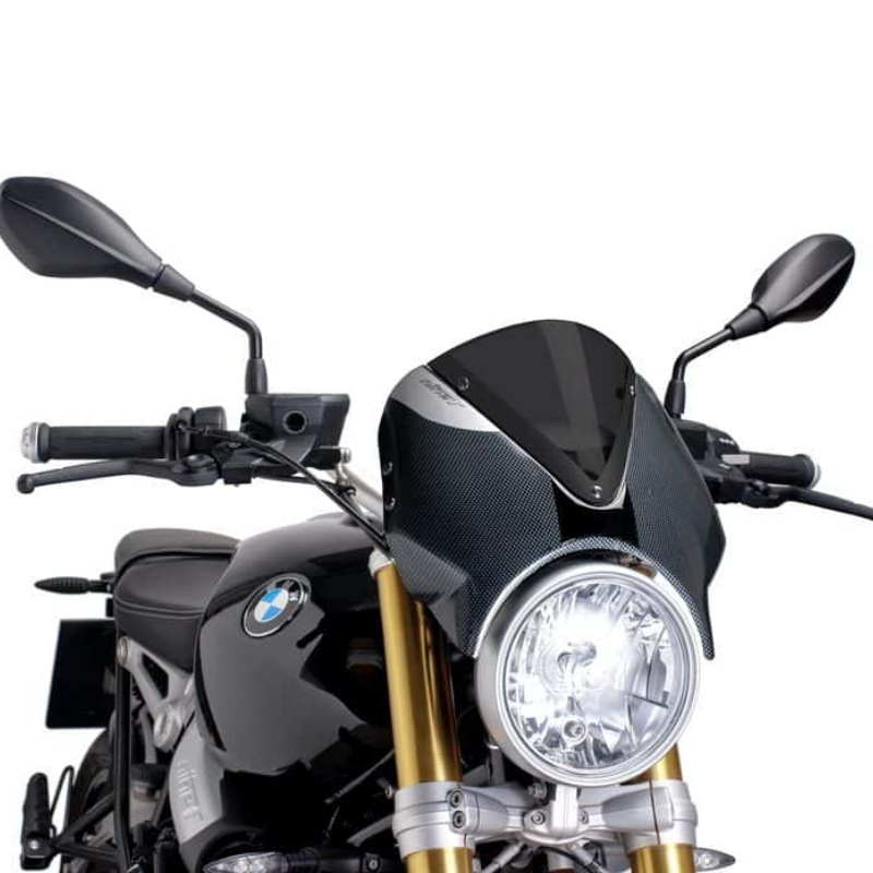 Cupula-Parabrisas Simil Carbono New Generation moto BMW R NINE T