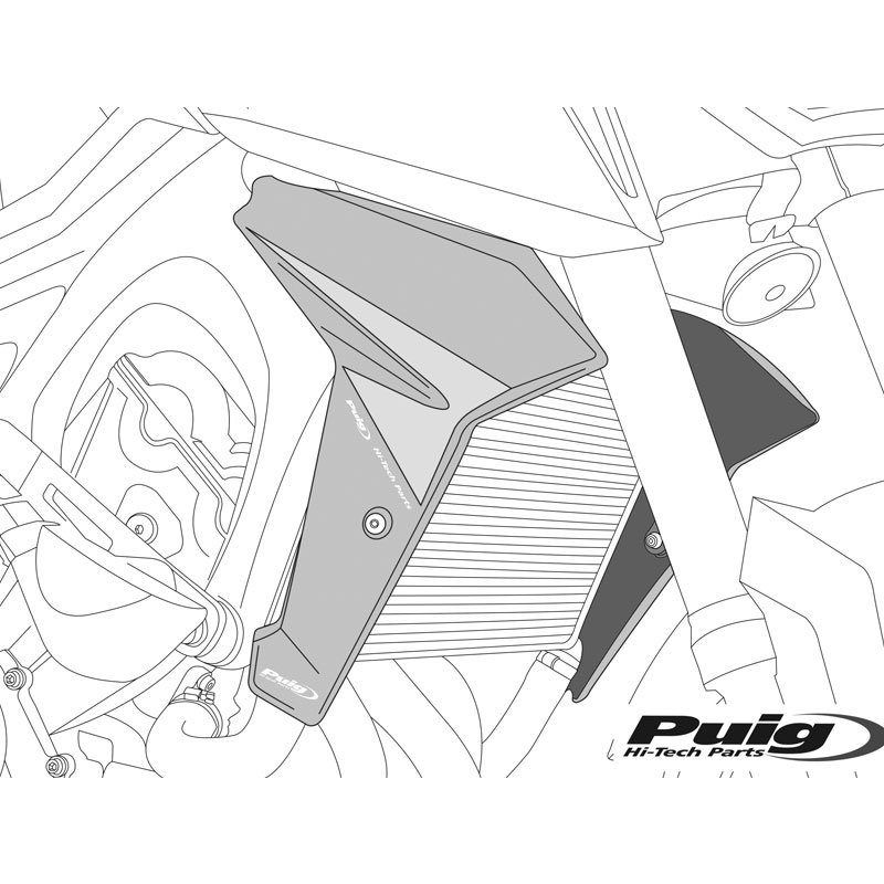 Tapas radiador Puig Yamaha MT09 17-20