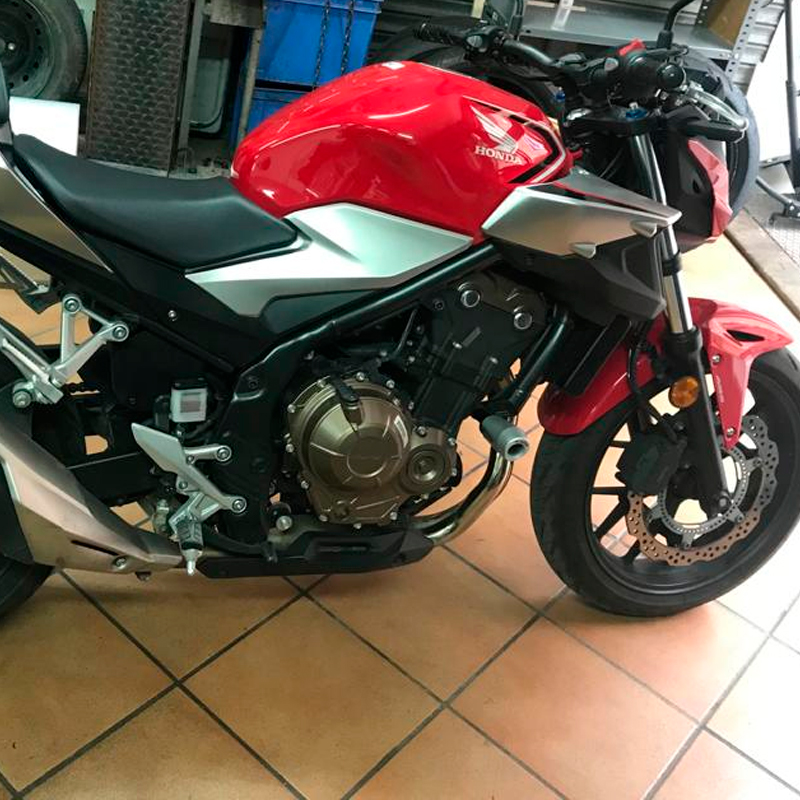 Pelacrash tacos protector de carenado moto Honda CB500-F-X 14--