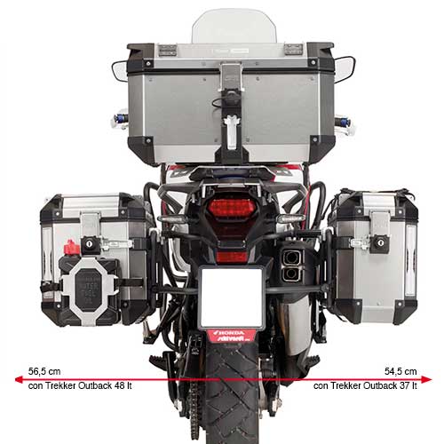 Portamaletas maletas laterales Givi Honda CRF1000L Africa Twin 16-17