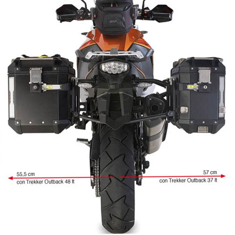 Soporte lateral maletas KTM ADVENTURE 1050-1190-1190R-1290 super adventure 13-