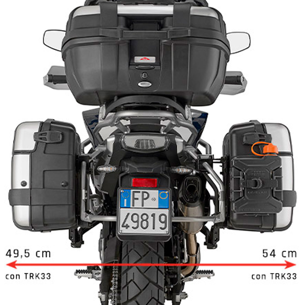 Portamaletas lateral CFMOTO 700 MT Adv 2025+