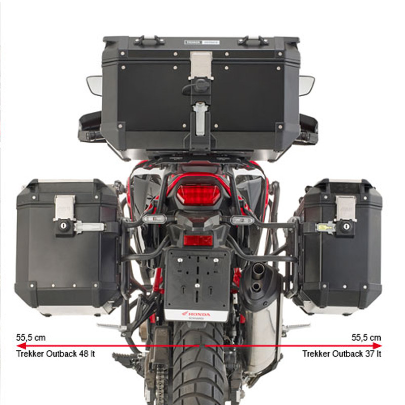 Portamaletas lateral Honda Africa Twin 1100 20- Trekker Outback