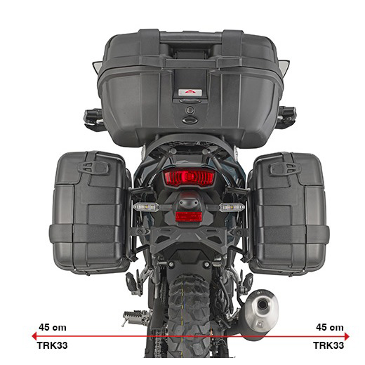 Soporte lateral Givi PL ONE-FIT Kawasaki KLE500 26+