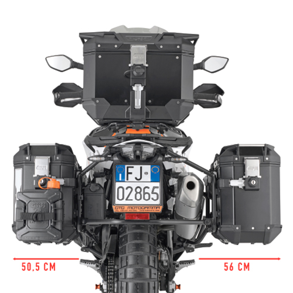 Portamaletas lateral KTM 790-890 Adventure 19- Trekker Outback