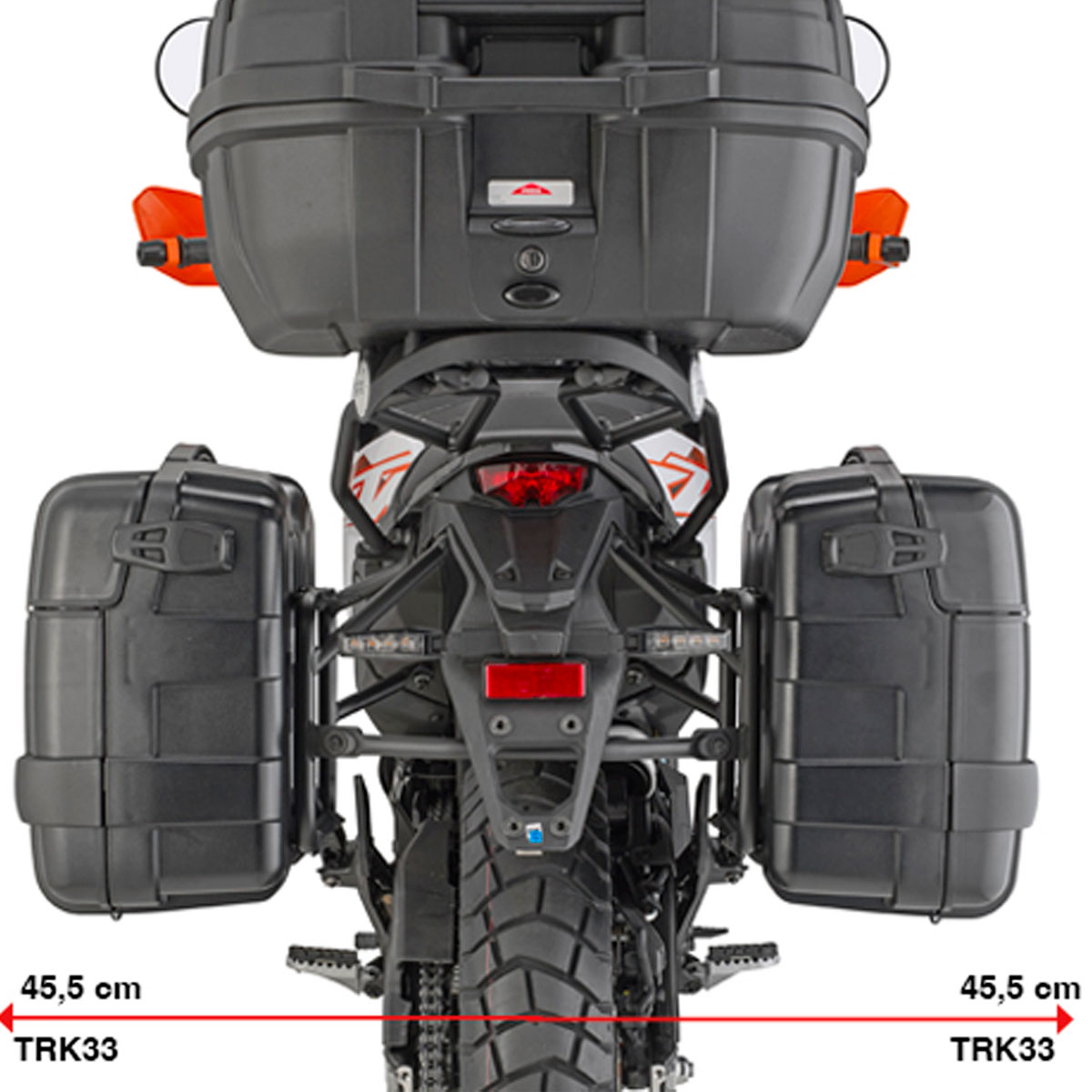 Portamaletas lateral para maletas MONOKEY KTM 390 ADV 25+
