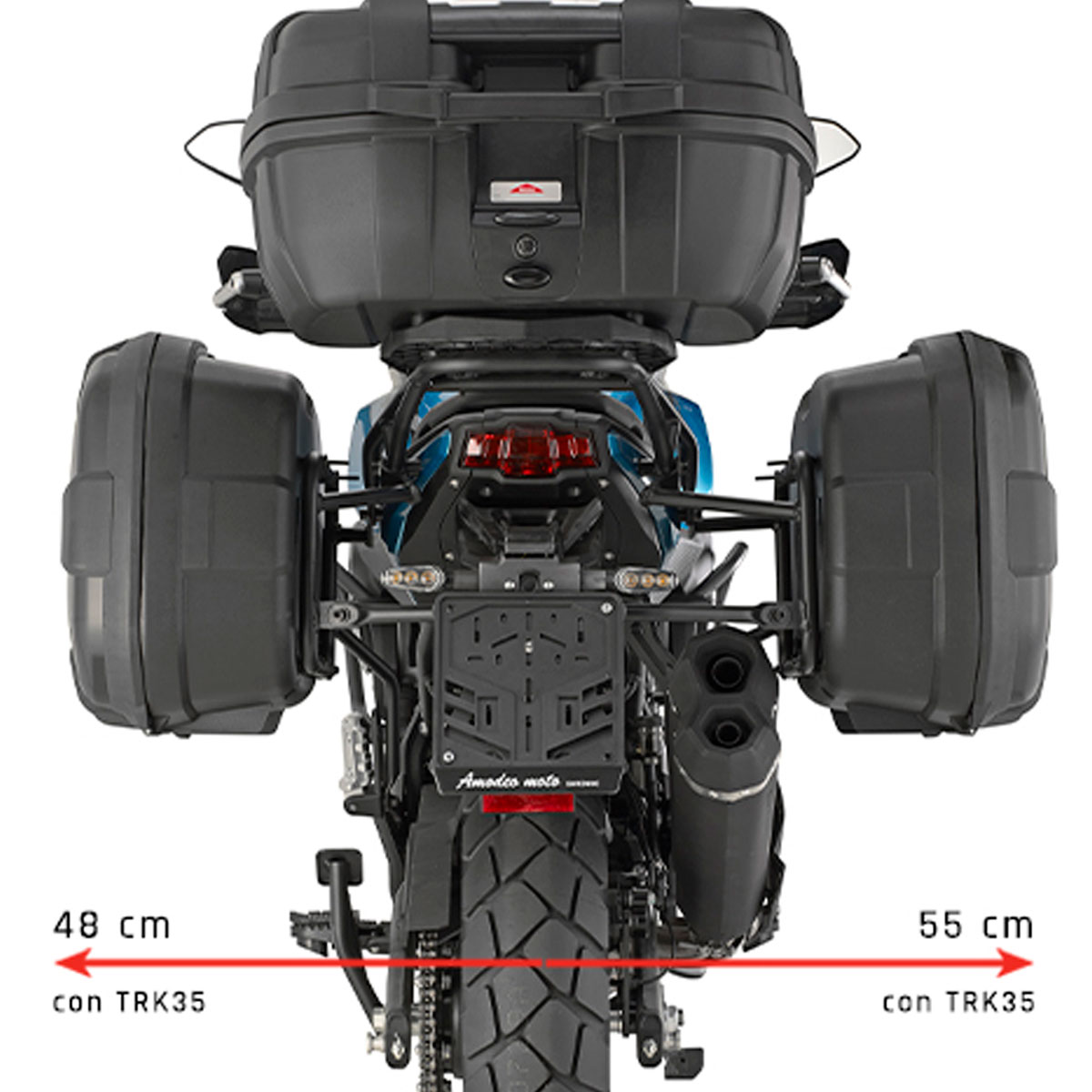 Portamaletas lateral QJ MOTOR SRT 600 SX 24+