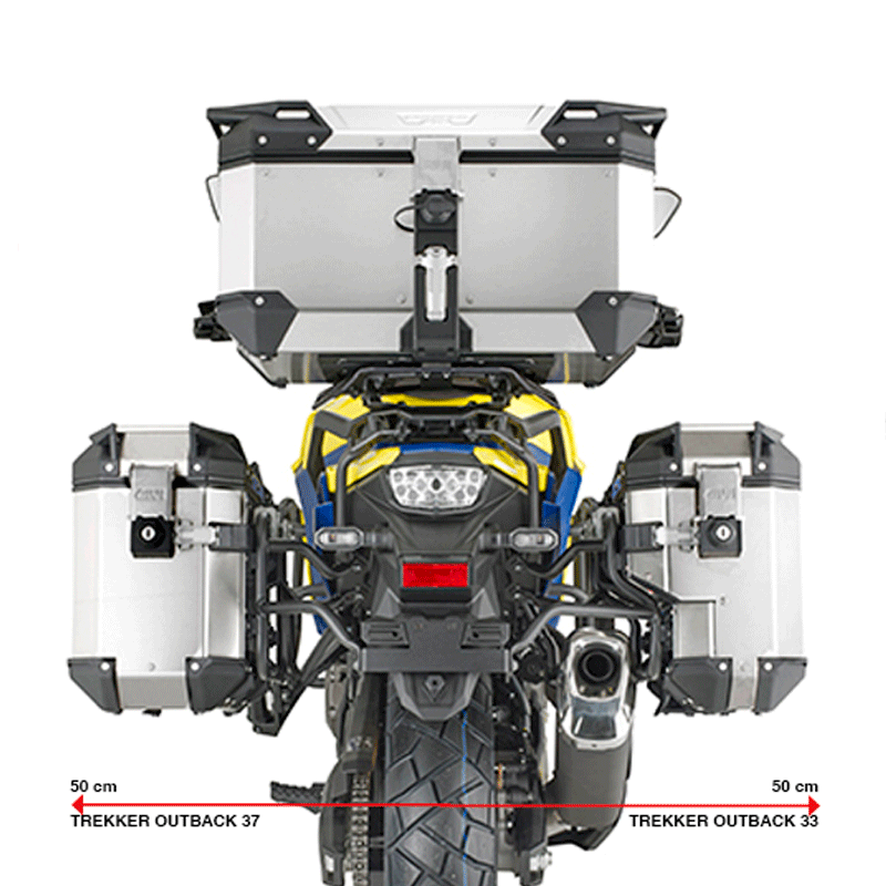 Portamaletas lateral OBKES33 Givi Suzuki VStrom 800