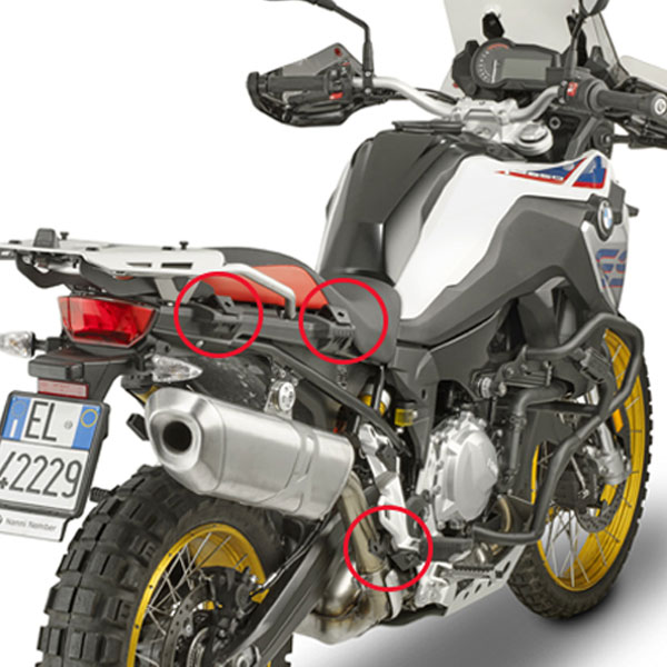 Portamaletas MK lateral BMW F750GS, F850GS-ADV 18-