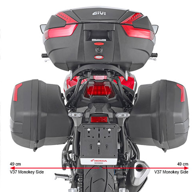 Portamaletas lateral maletas V35 o K33 Honda NC750X 21-