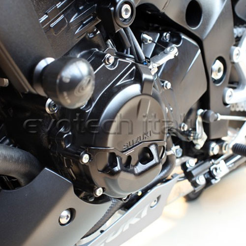 Protector Tapa Carter Izquierdo Evotech Suzuki GSXS 1000 15-
