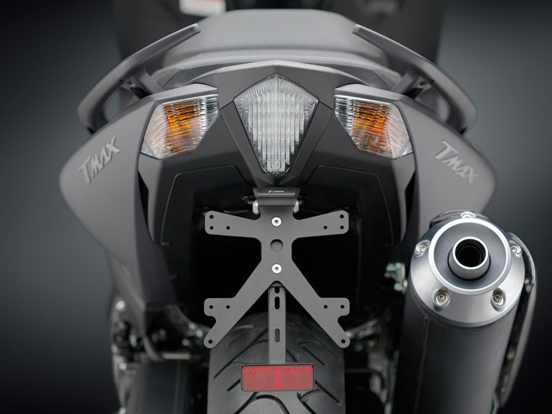 Portamatriculas Yamaha TMax 530 año 2012-2016 Rizoma Modelo Fox