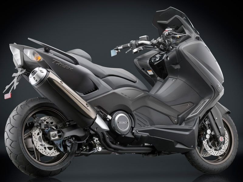 Portamatriculas Yamaha TMax 530 año 2012-2016 Rizoma Modelo Fox