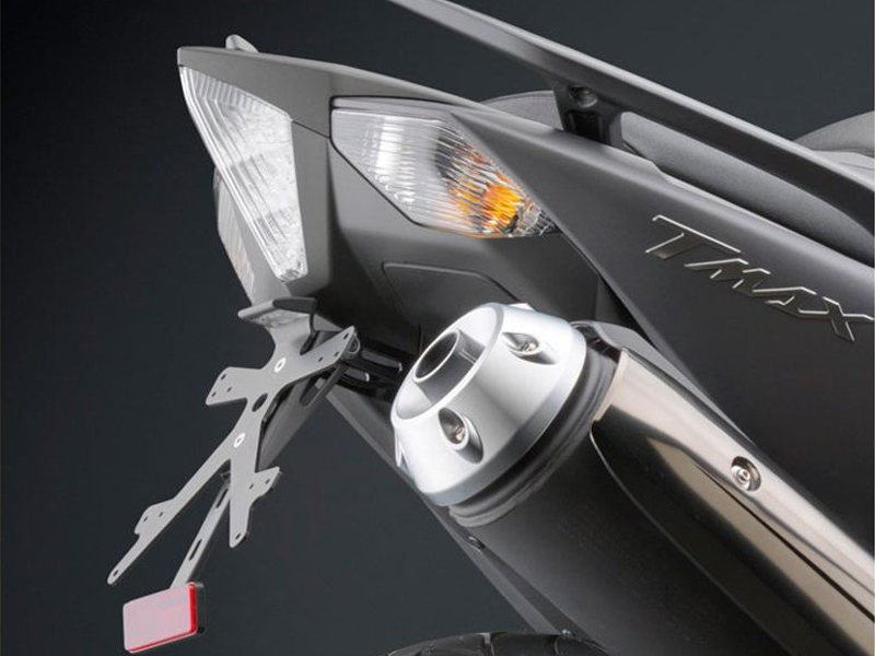 Portamatriculas Yamaha TMax 530 año 2012-2016 Rizoma Modelo Fox