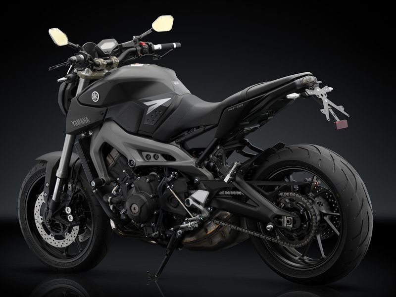 Portamatriculas Rizoma Yamaha MT09 17- Modelo Fox