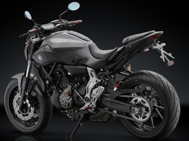 Portamatriculas Yamaha MT07 14- Rizoma Modelo Fox