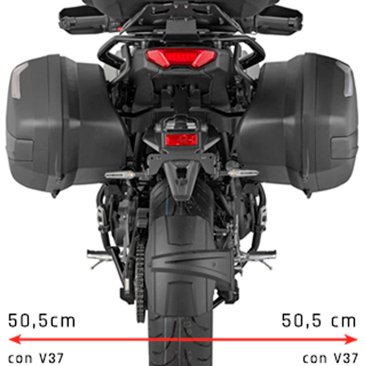 Portamaletas lateral Monokey Tech 3 Yamaha Tracer 9 25+