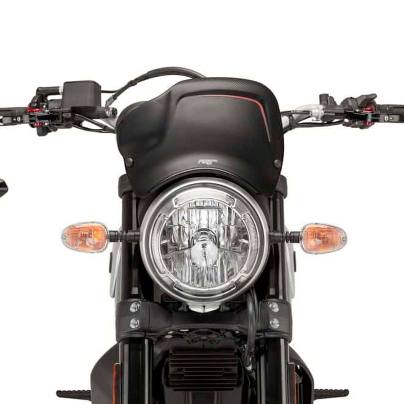 Placa frontal Puig Ducati Scrambler