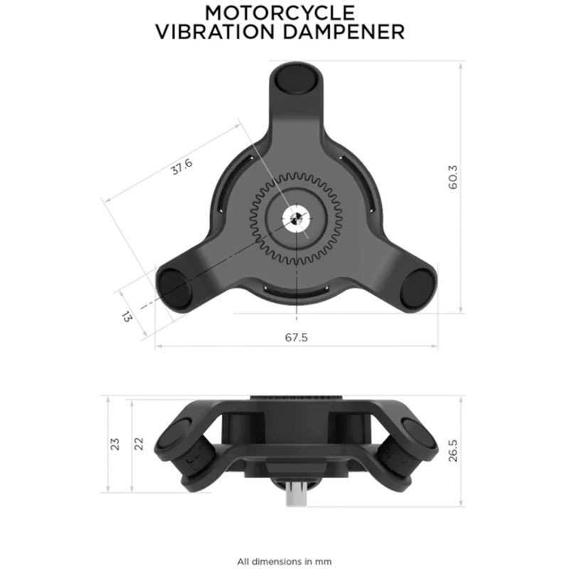 Modulo anti vibracion Quad Lock