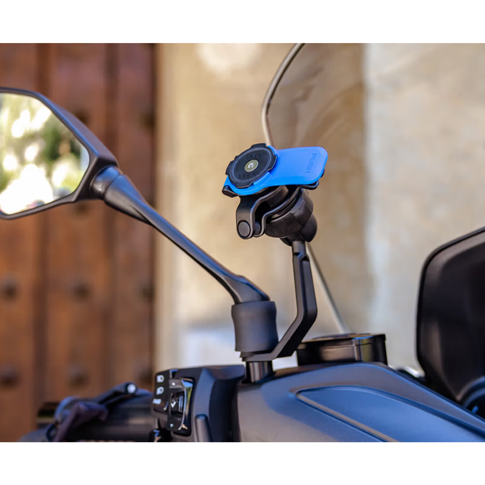 Soporte movil scooter espejo Quad Lock