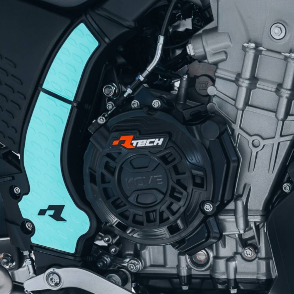 Tapas laterales motor Kove 800 X-Rally Rtech