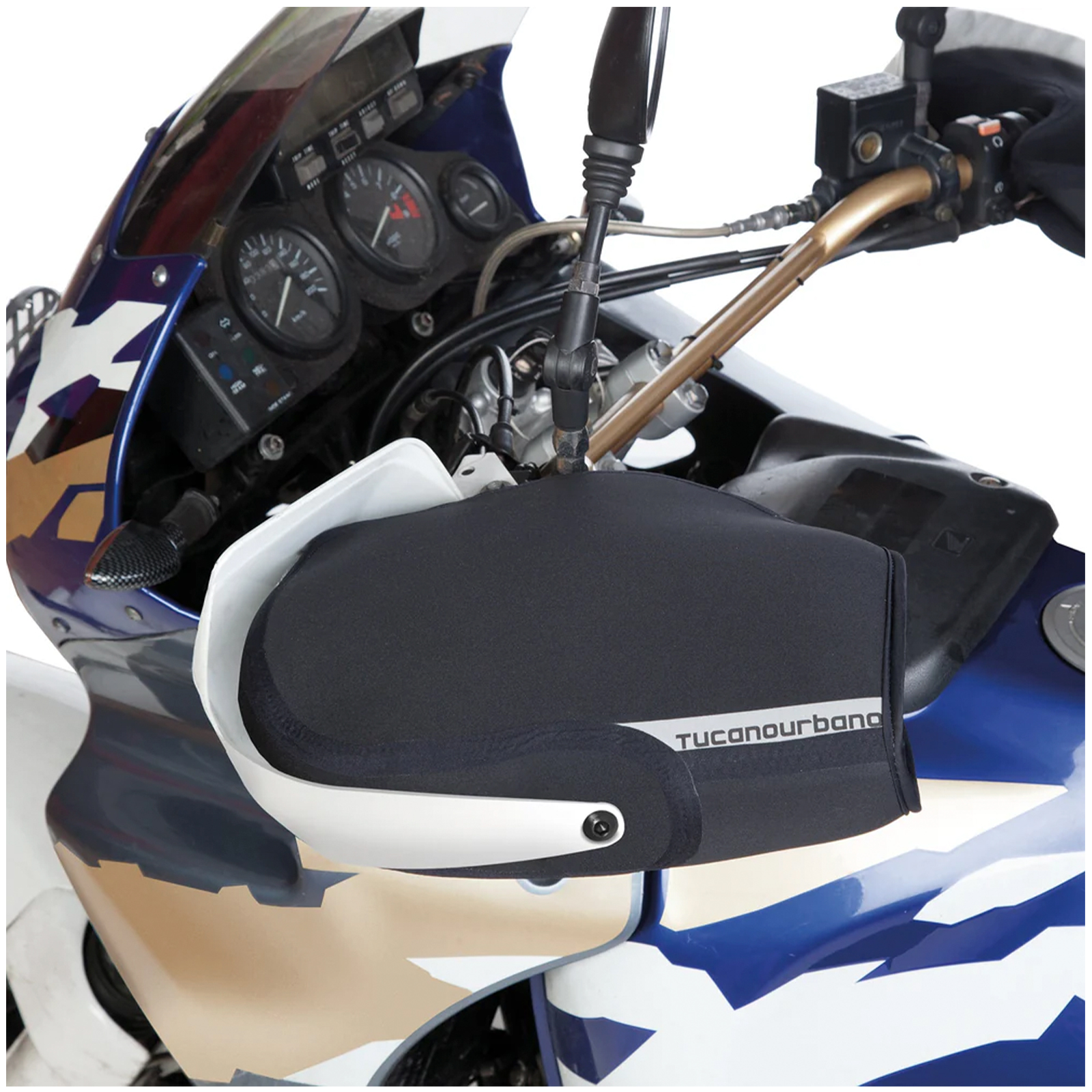 Manoplas Tucano Eva para manillar con protectores de mano R367
