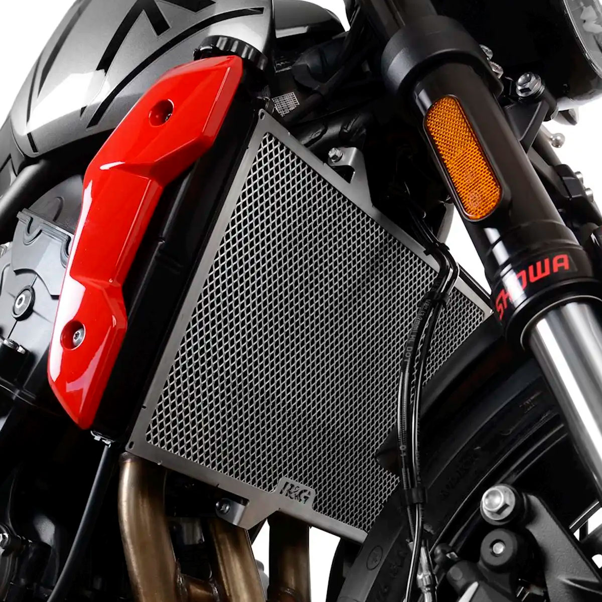 Protector radiador Triumph Trident 660 21+ y Tiger 660 21-24 RGRacing