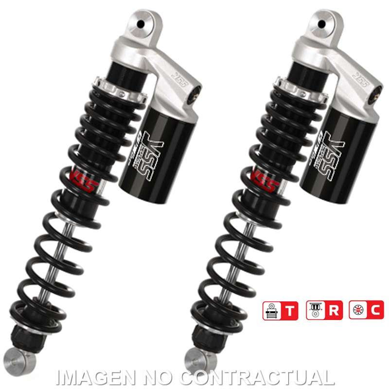 amortiguadores gas con botella maico mc 490