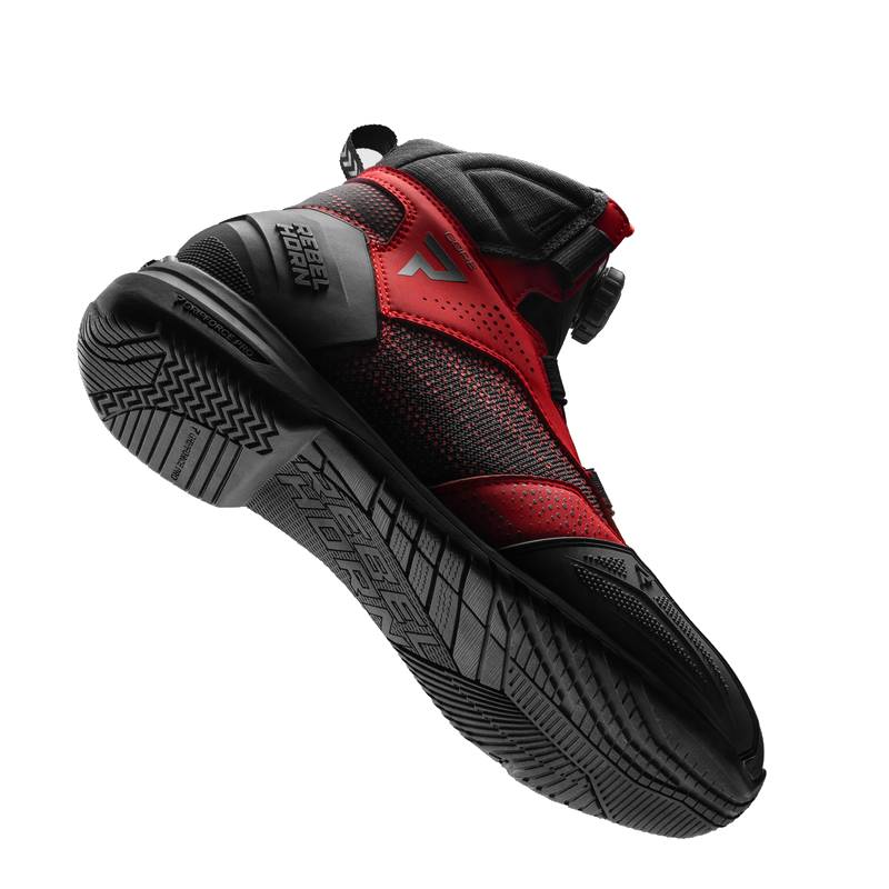 Botas de moto CORE Rebelhorn Rojo-Negro
