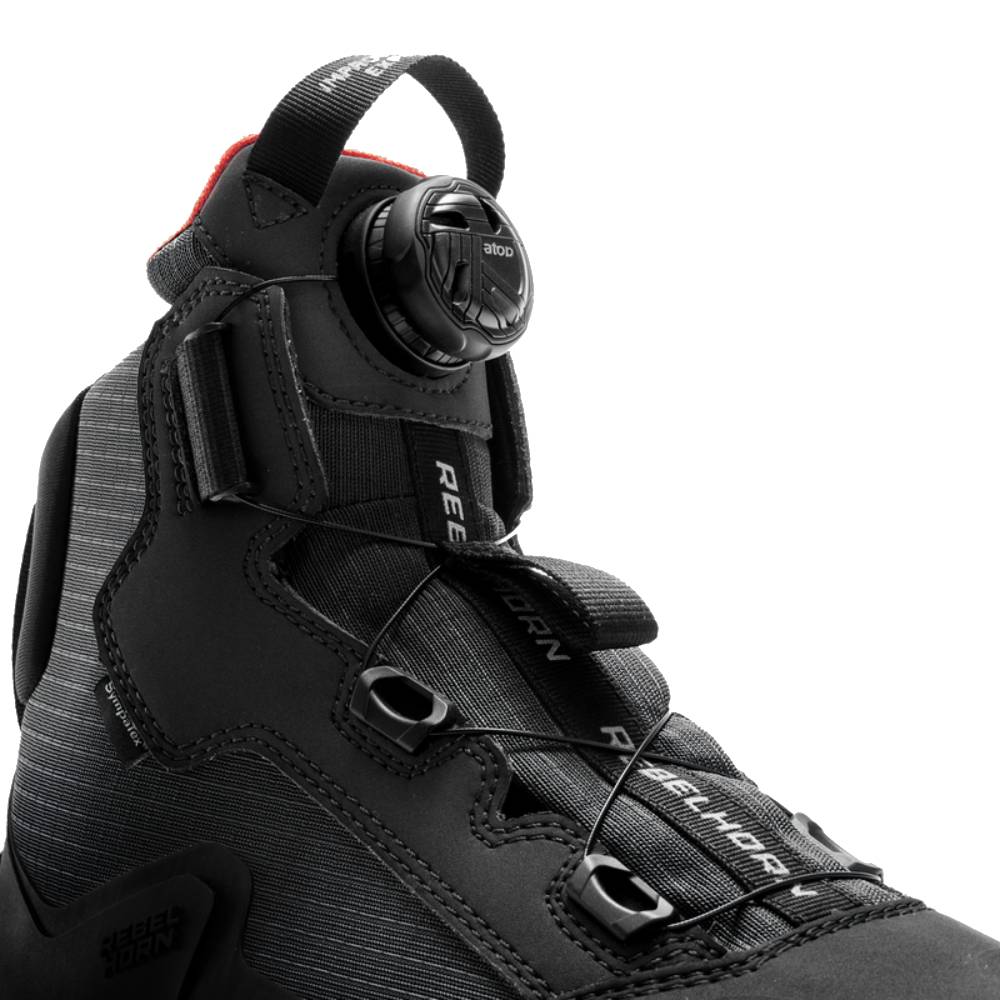 Botas de moto Defender Rebelhorn negro