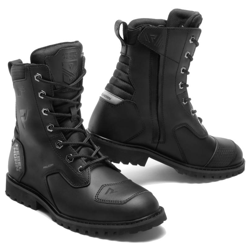 Botas de moto FALCON Rebelhorn Negro