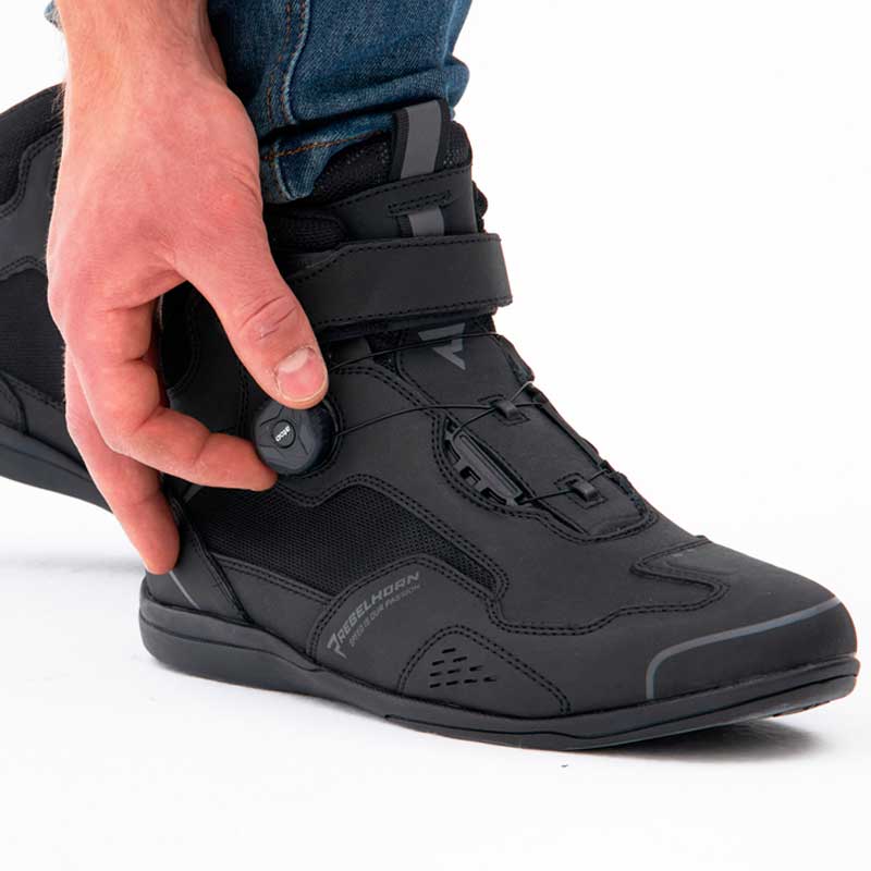 Botas de moto Spark II Rebelhorn negro