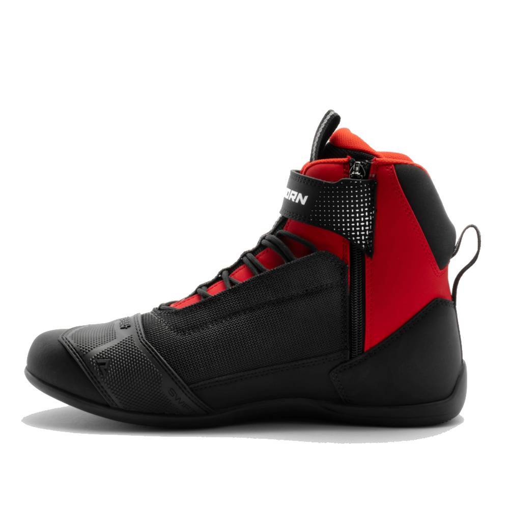 Botas de moto SWIFT Rebelhorn rojo-negro