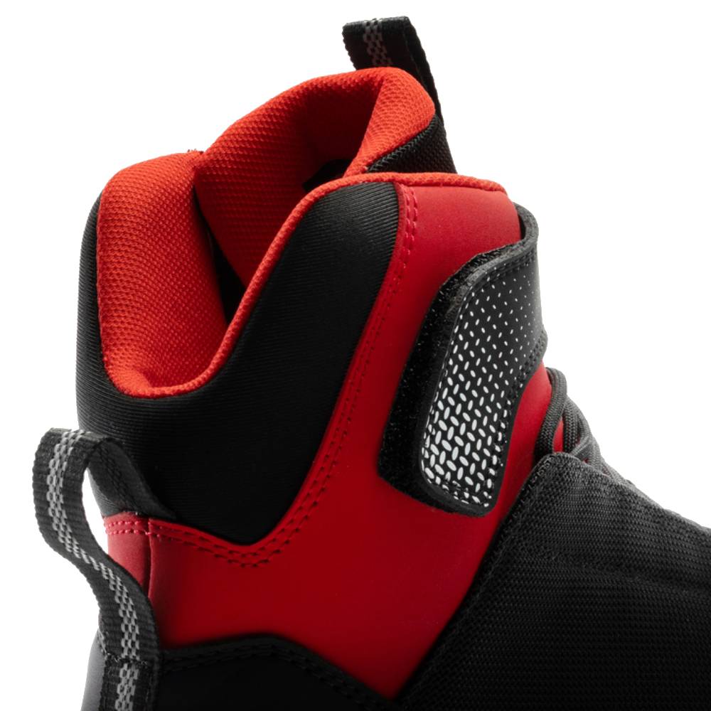 Botas de moto SWIFT Rebelhorn rojo-negro