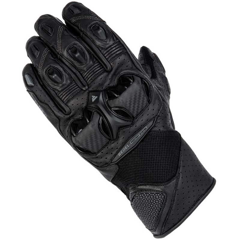 Guantes de moto Flux II Piel Rebelhorn