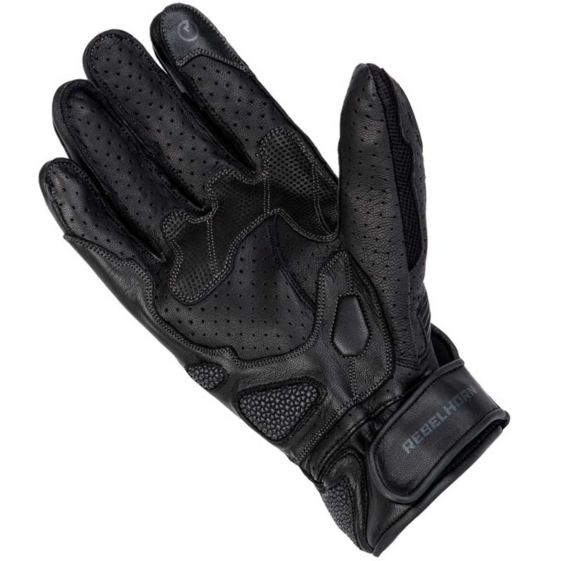 Guantes de moto Flux II Piel Rebelhorn