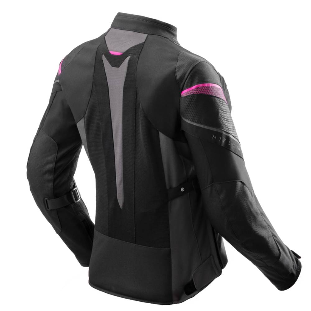 Chaqueta Rebelhorn Hiflow V Mujer Negro-Rosa